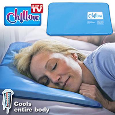 Cuscino rinfrescante per biancheria da letto Blue Chillow Inserto per la terapia del sonno confortevole