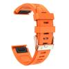 Replacement Silicone 20mm Watch Band For Garmin Fenix 6S 6SPro 5S Plus 7S Pro Wristband Quickfit Rose Gold Buckle Bracelet Strap
