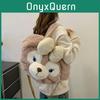 Cartoon Ins Snow Shirley Large Plush Shoulder Bag With Cute Jk Lolita Style For Daily Use