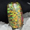 Lab-Created Opal Loose Gemstone Cushion Cut 8.45 ct Multi-Color October Birthday Birthstone