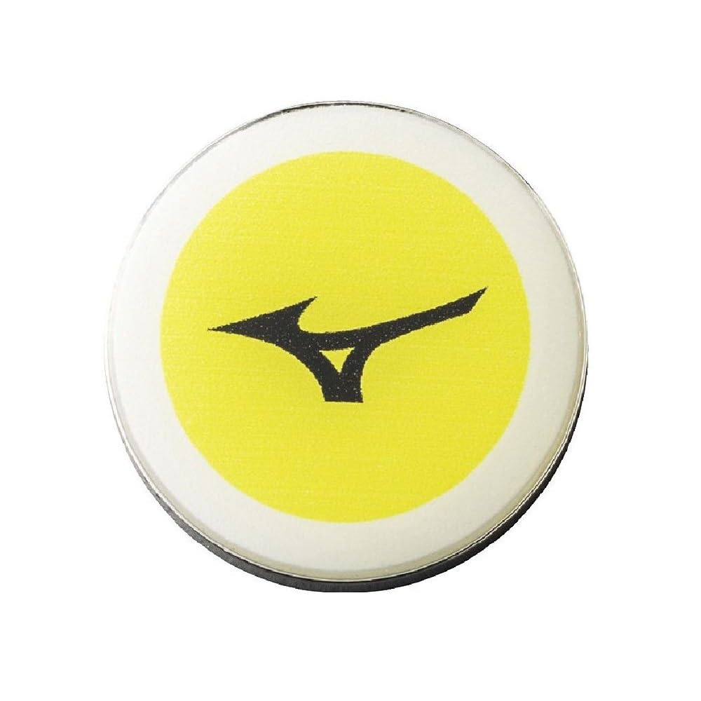 Mizuno Marker do piłki golfowej HAPPI COLLECTION Unisex Żółty 5LGD2527