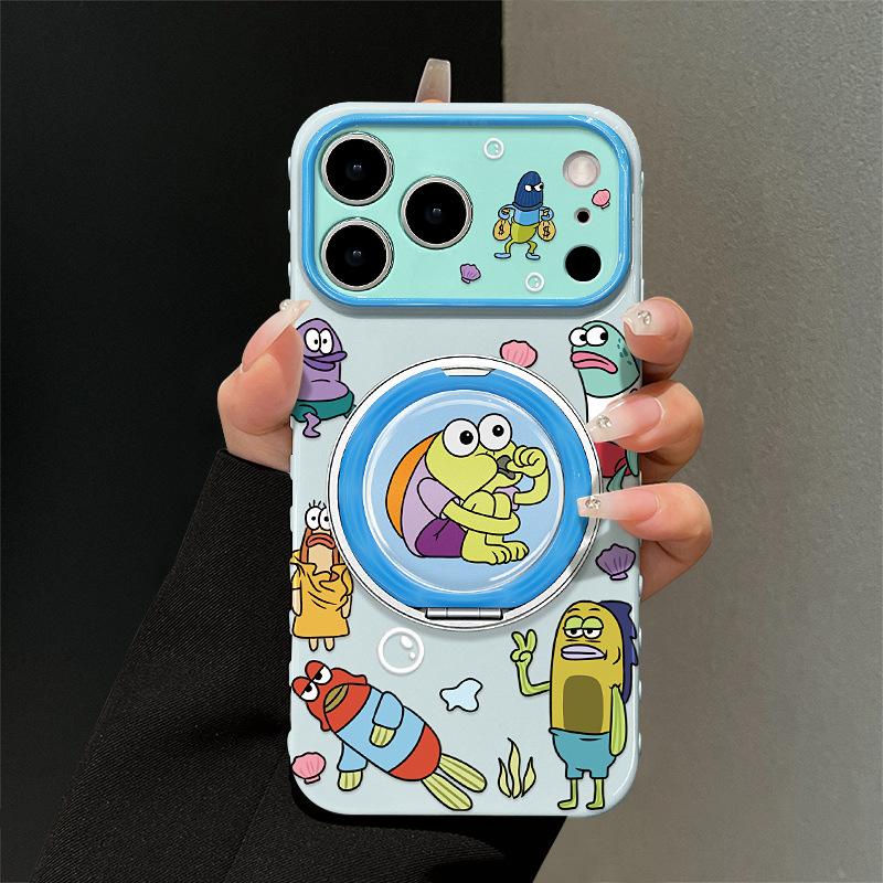 Beechburg Resident Apply iPhone 17promax iPhone Case 15 Silicone 16 Cute 14 Rotary Stand