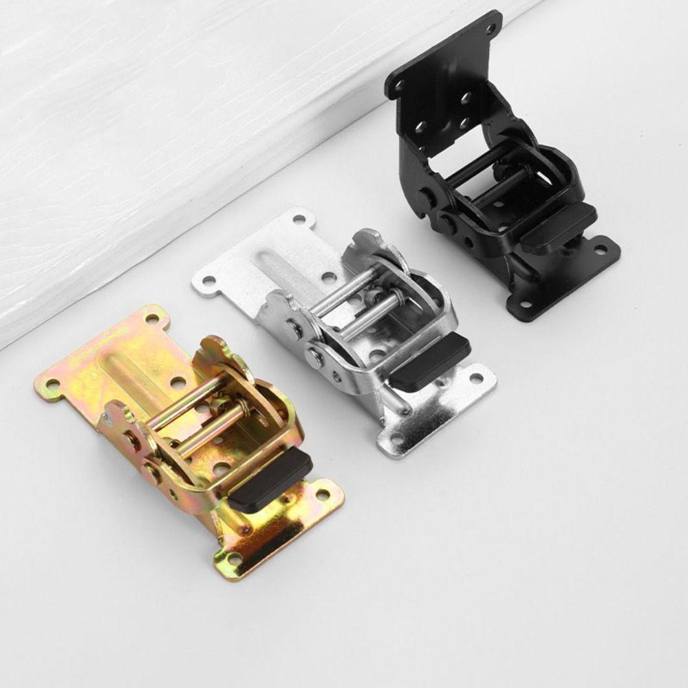 Iron Material Self Lock Hinges High Load Capacity Folding Lock Extension Furniture Hinges Tables