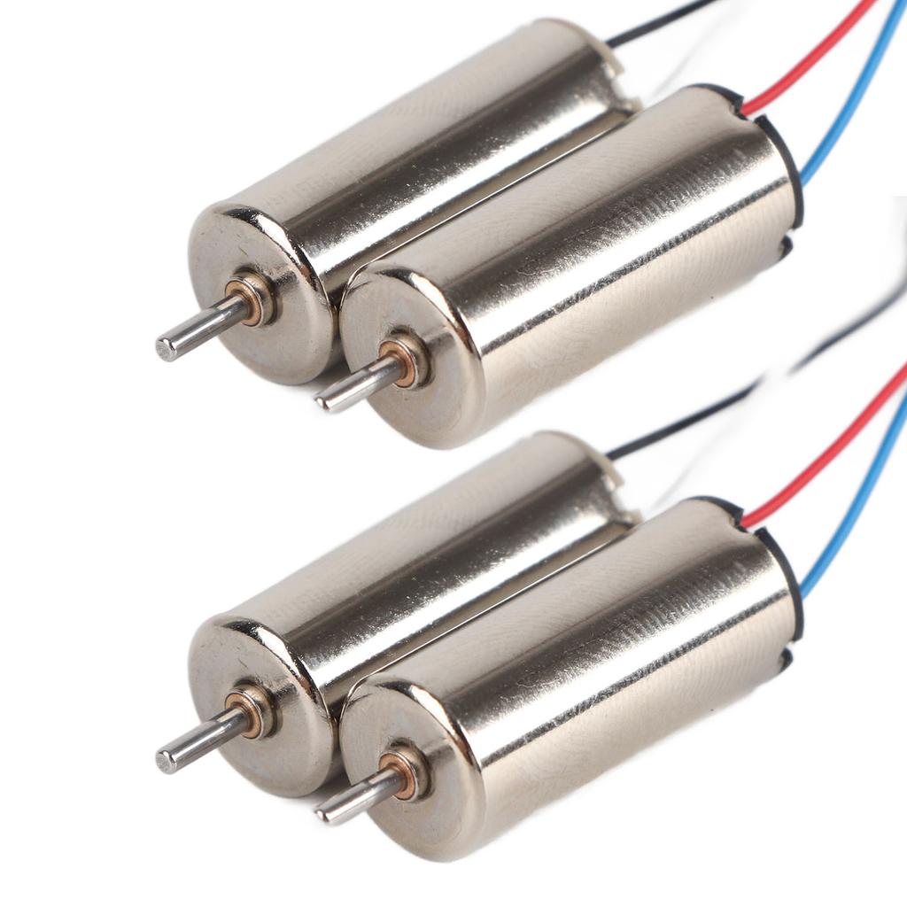 2 Pairs Coreless Motor 8520 8.5x20mm 0.15A Electric Lightweight for Quadcopter RC Drone
