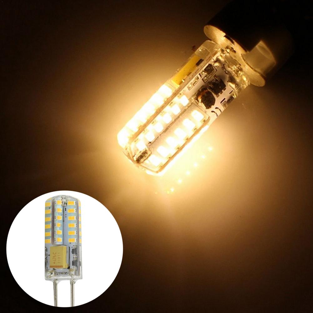 5pcs G4 LED Bulbs Warm White Cold White 3W AC/DC12V-24V GY6.35 Lamp Holder 3014 Lamp Beads Corn Lamp For Replace Halogen Lamp