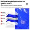 Heavy Duty Waterproof Tarp For Outdoor Rain Shelter Camping Gardening Weather Resistance Rain Cover for Multiple Use
