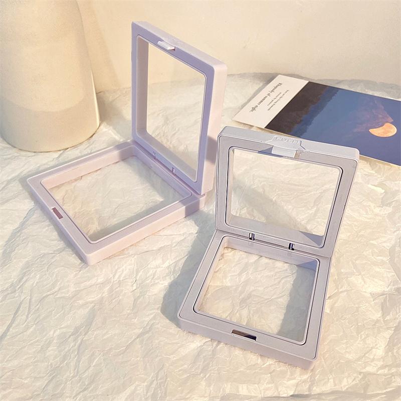 Pe Film Suspension Box Transparent Anti-Oxidation Earrings Necklace Ring Storage Box