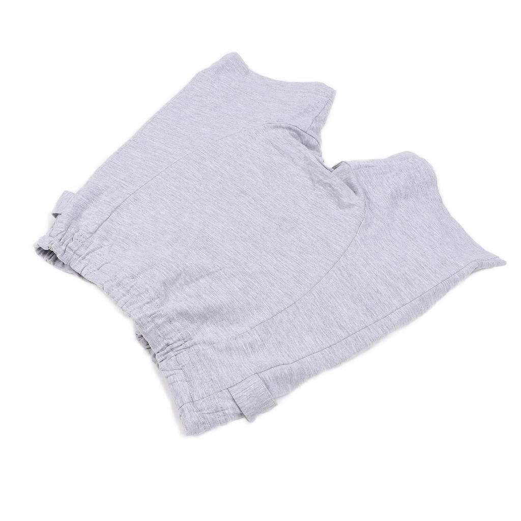 Elderly Hip Protection Shorts Breathable Sweat Absorbing Safety Hip Protector Pants Grey