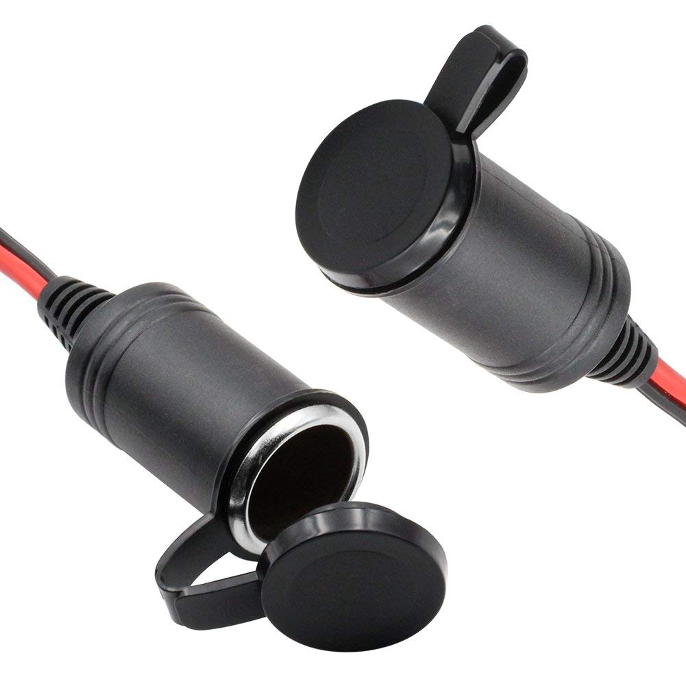 Outtag Cigarette Lighter Socket Extension Cable, 3.5M, /24V, Car Power Cord, Car Cigar Adapter,