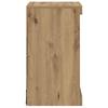 LED Sideboard Artisan Eiche 41 x 37 x 67 cm Spanplatte