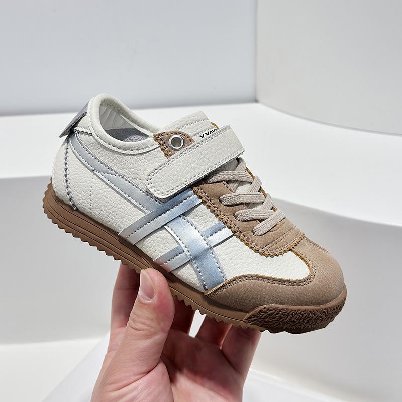 Children's Shoes Autumn New Boys and Girls Casual Soft-soled Sports Shoes Baby Shoes Lightweight and Versatile Leather Classmates