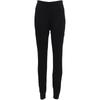 Decathlon BL 500 Solid Colour Elastic Waist Warm Sports Trousers Women's Black