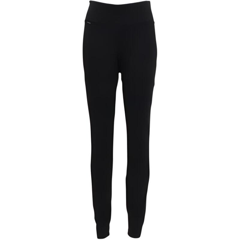 Decathlon BL 500 Solid Colour Elastic Waist Warm Sports Trousers Women's Black