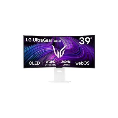 Gaming PC Monitor - LG - 39" - WQHD - 240Hz - OLED Panel - 0.03ms - Height Adjustable - 39GX90SA-W