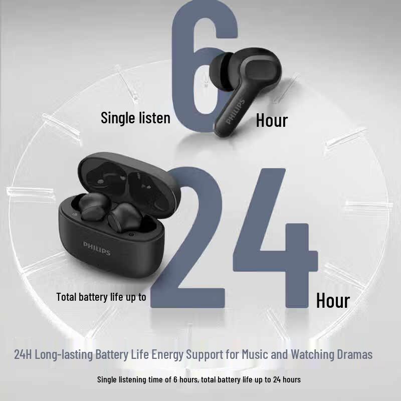 Philips TAT1109 True Wireless Bluetooth Earbuds