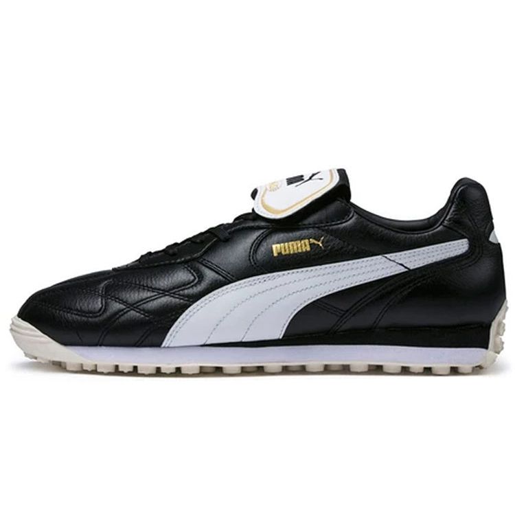 Puma Avanti King Premium Shock Absorbing Durable Low Top Running Shoes Men Running Shoes Black 365482-01