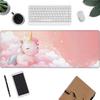 Cute Unicorn Mouse Pad Rainbows Keyboard Mat Laptop Computer Protector Nonslip Rubber Large Mousepads Gifts Desk Office Deskmat