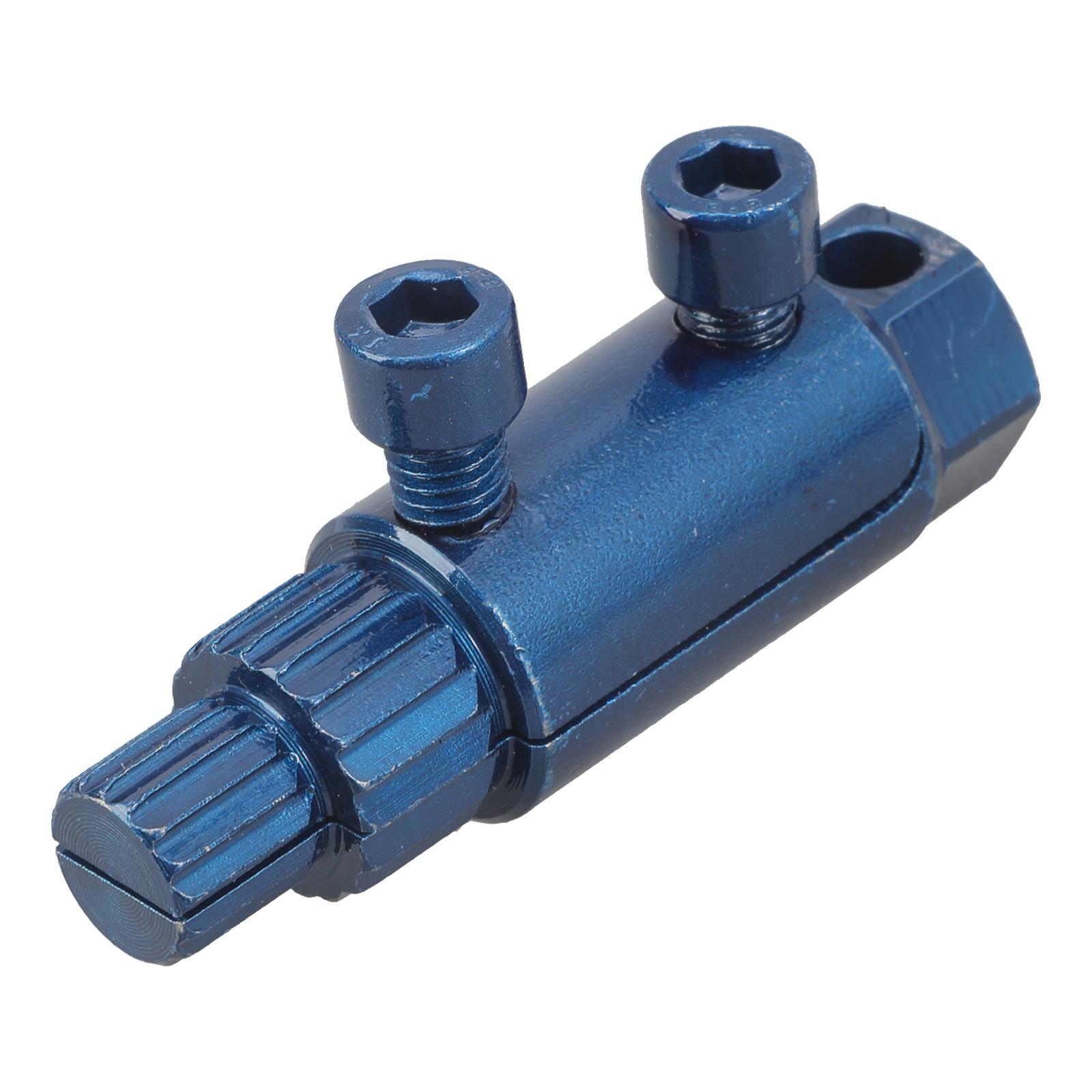 

Экстрактор сломанной резьбы для труб 1/2 3/4 дюйма Инструмент для удаления резьбы для кранов с поврежденной резьбой, угловых клапанов, для ремонта синий