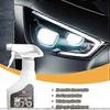 180ml Headlight Restoration Polish Kit - No Sanding Anti-Yellowing Cleaner for Foggy Scratched Plastic Lens