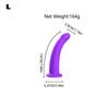 Liquid Silicone Dog Dildo for Adults, Realistic Pet Shape Anal Plug, Soft Flexible Erotic Sex Toy for Men & Women