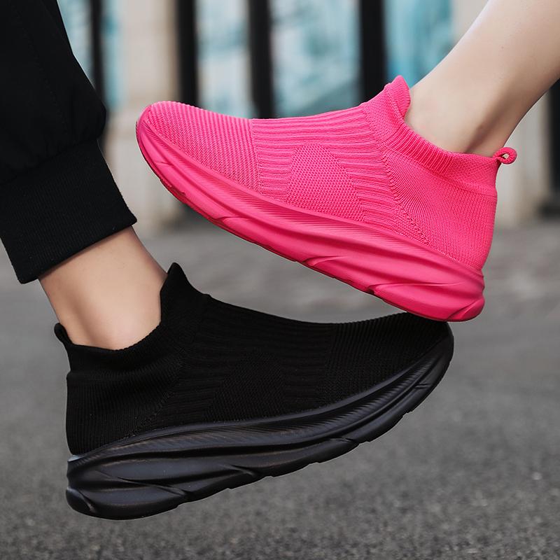 36-45 Unisex Sneakers Platform Shoes Breathable Casual Sports Walking Shoes for Men