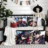Wriothesley G-Genshin Impact Cool Man Pillow Case Silky Short Plush With Invisible Zipper Dustproof Sofa Cushion Cover
