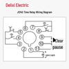 Delixi JS14S Digital Time Relay, 0.1S-9999H, 220V/380V Controller