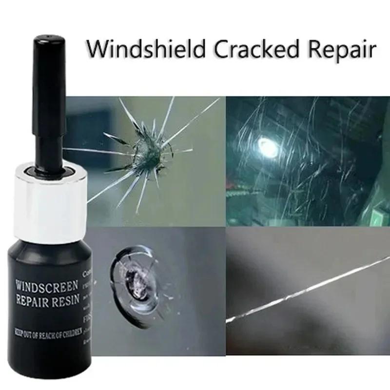 Car Windshield Cracked Repair Kit Auto Glass Repairing Resin Glue Window Glass Scratch Repair Set Crack Restore Traceless Tools