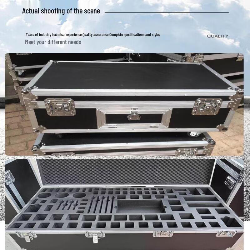 Durable Aluminum Alloy Flight & Instrument Trolley Case