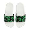Nike Kawa Slide SE JDI Soft Comfortable Non-Slip Shock Absorbing Slippers Kids Slippers Black White Green DX1976-001