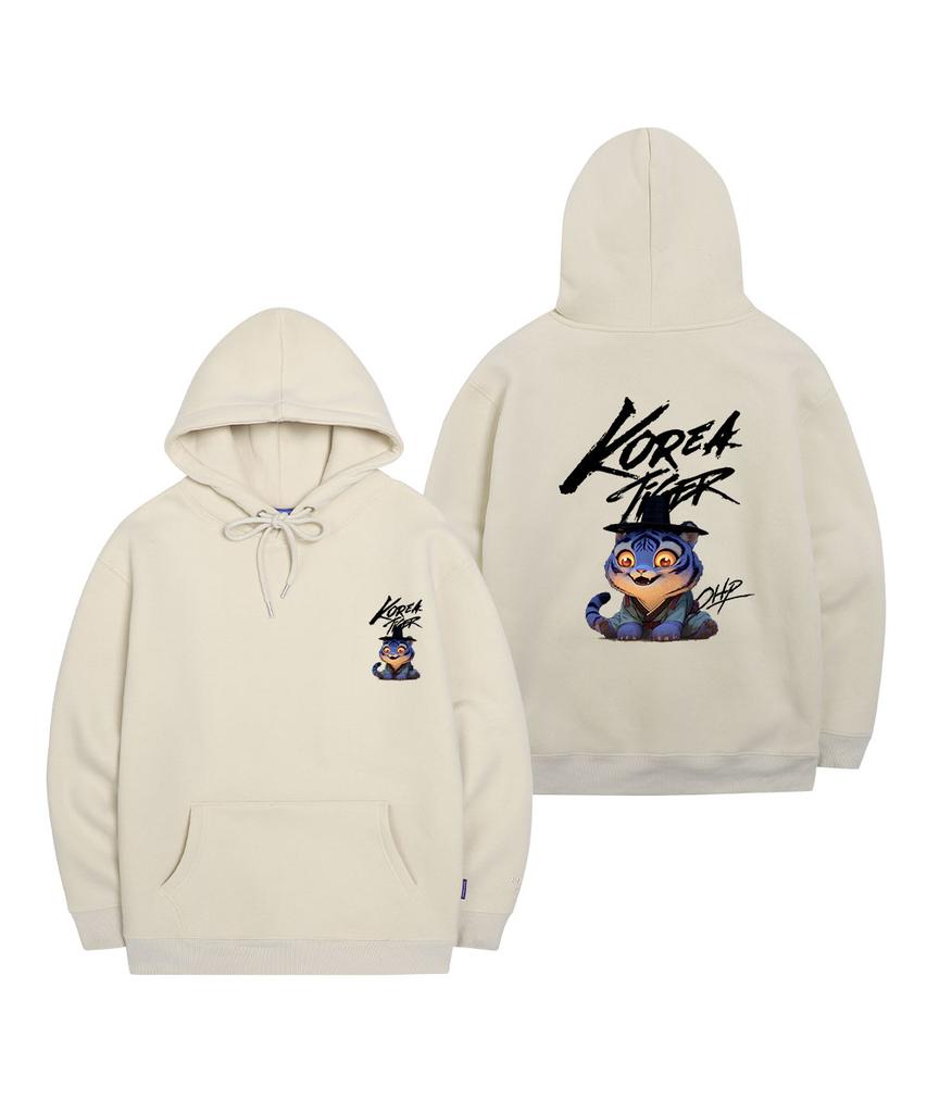 Ohpxharmonia Joseon Tiger Fleece-Lined Hoodie 6