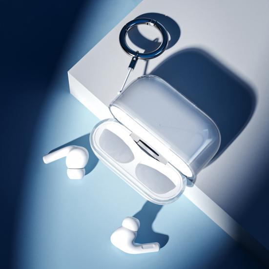 Earbud Protective Case for AirPods Pro 3 Charging Case Portable Shockproof Wireless Earphone Clear TPU Cover Protector Shell Skin