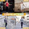 1 Set Anti-Tangling Steel Wire Jump Rope Adjustable For Skipping Fitness Workout Home Sport Training Equipment