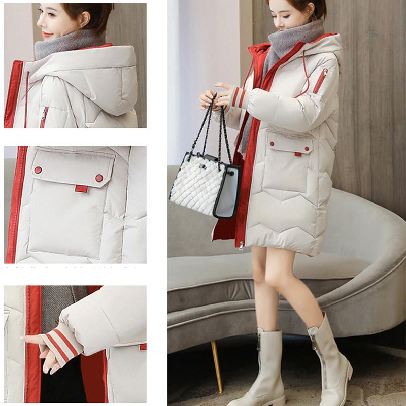 Cheap Down Jackets Female Winter Coat Women's Parkas Hooded Warm Winter Jacket Coat Cotton
