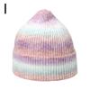 1Pc Ski Caps Thicken Knitted Hat Winter Hip Hop Slouchy Women/Men Soft Harajuku Style Outdoor Tie Dye Color
