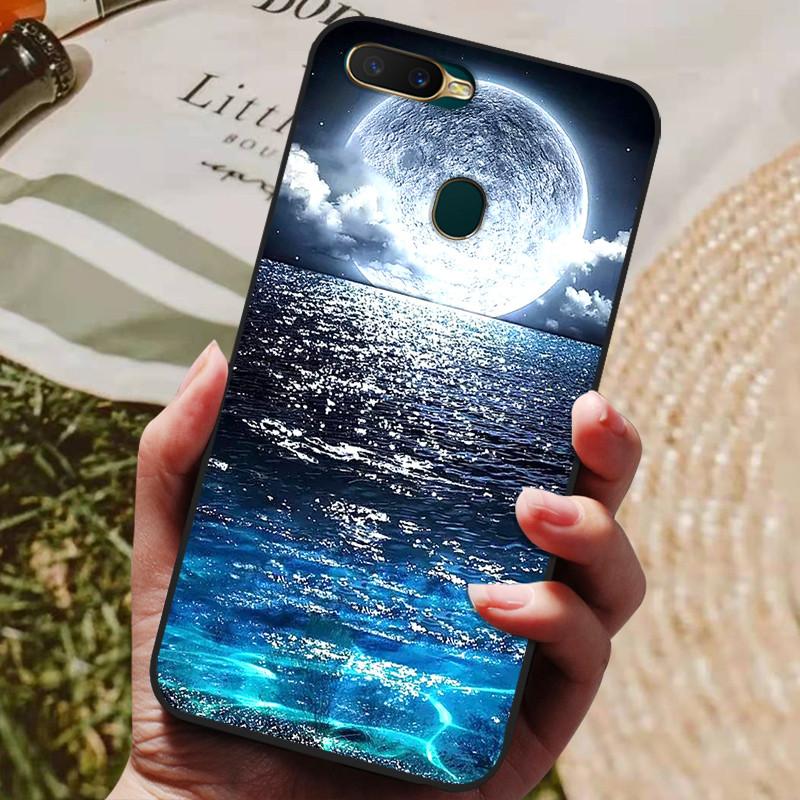 For OPPO A5S Case 6.2" Soft Silicon TPU Phone Back Cover For Oppo A5s CPH1909 AX5S Cases Oppo AX7 A7 Bumper Fundas Coque Shell
