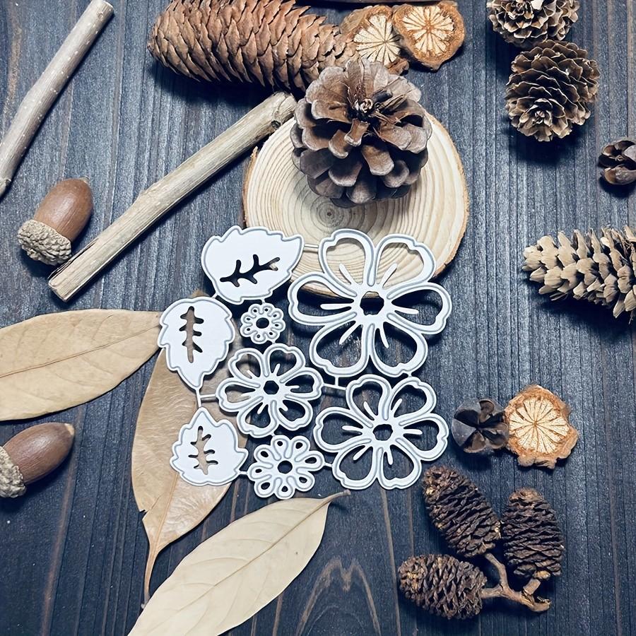 Cute Flower Dies Cuts For Card Making, Cutting Dies, Metal Die Cutting Mold, Scrapbooking Dies, DIY Etched Embossing Stencil For Craft