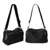 Single Shoulder Bag Golden Mark Black Strap with White Letters Fashion One Strap Messenger Bag Black Free Size