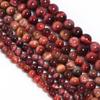 4 6 8 10 12 14mm Bunte Tigerauge Perlen Naturstein Perlen Runde Lose Abstandhalter Perlen Für Schmuckherstellung DIY Zubehör