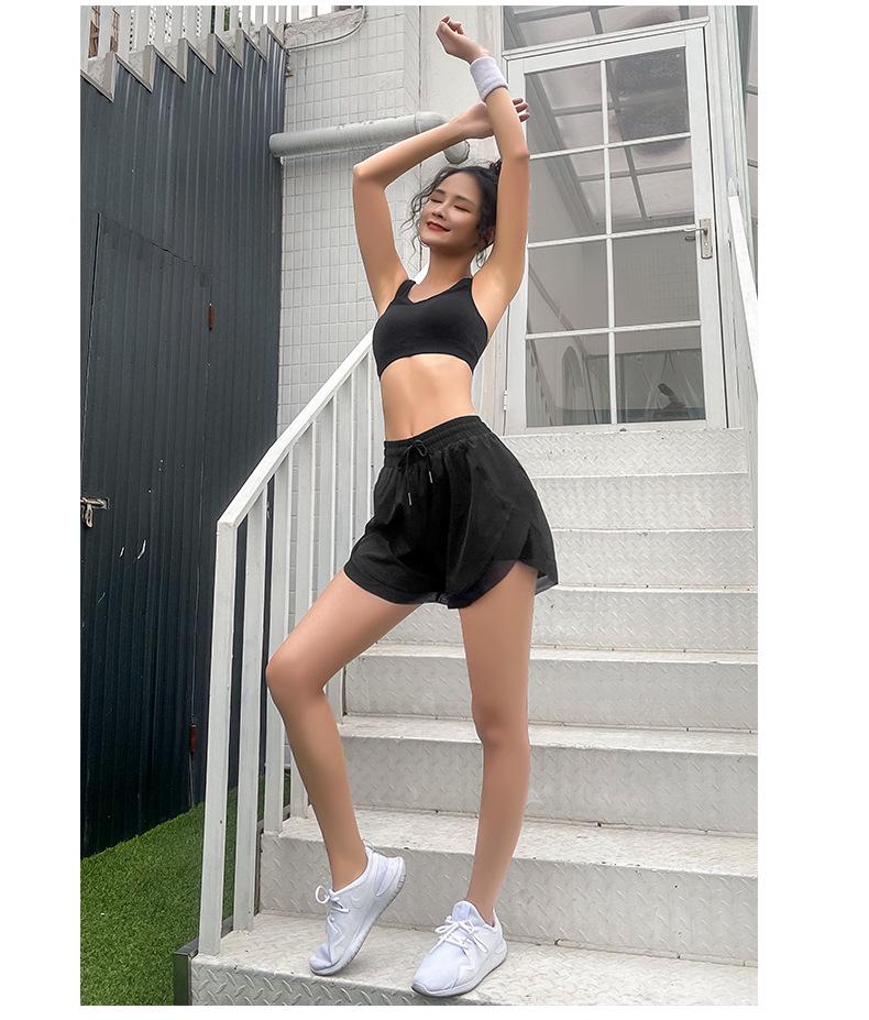 Damen Schnelltrocknende Lockere Laufshorts mit Futter - Leichtgewicht für Sommertraining