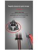 8K Shot V6 CF-S Lightweight Hydraulic Tripod Kit with Quick Release