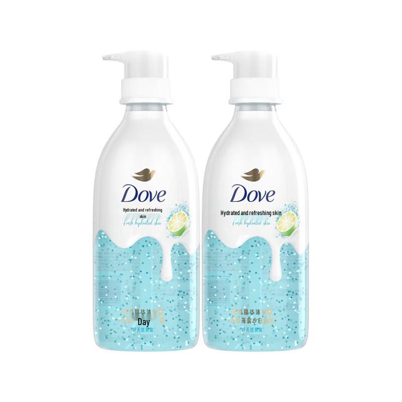 

Dove Essence Shower Gel with Glacial Sea Salt & White Grapefruit Scent (2x620g)