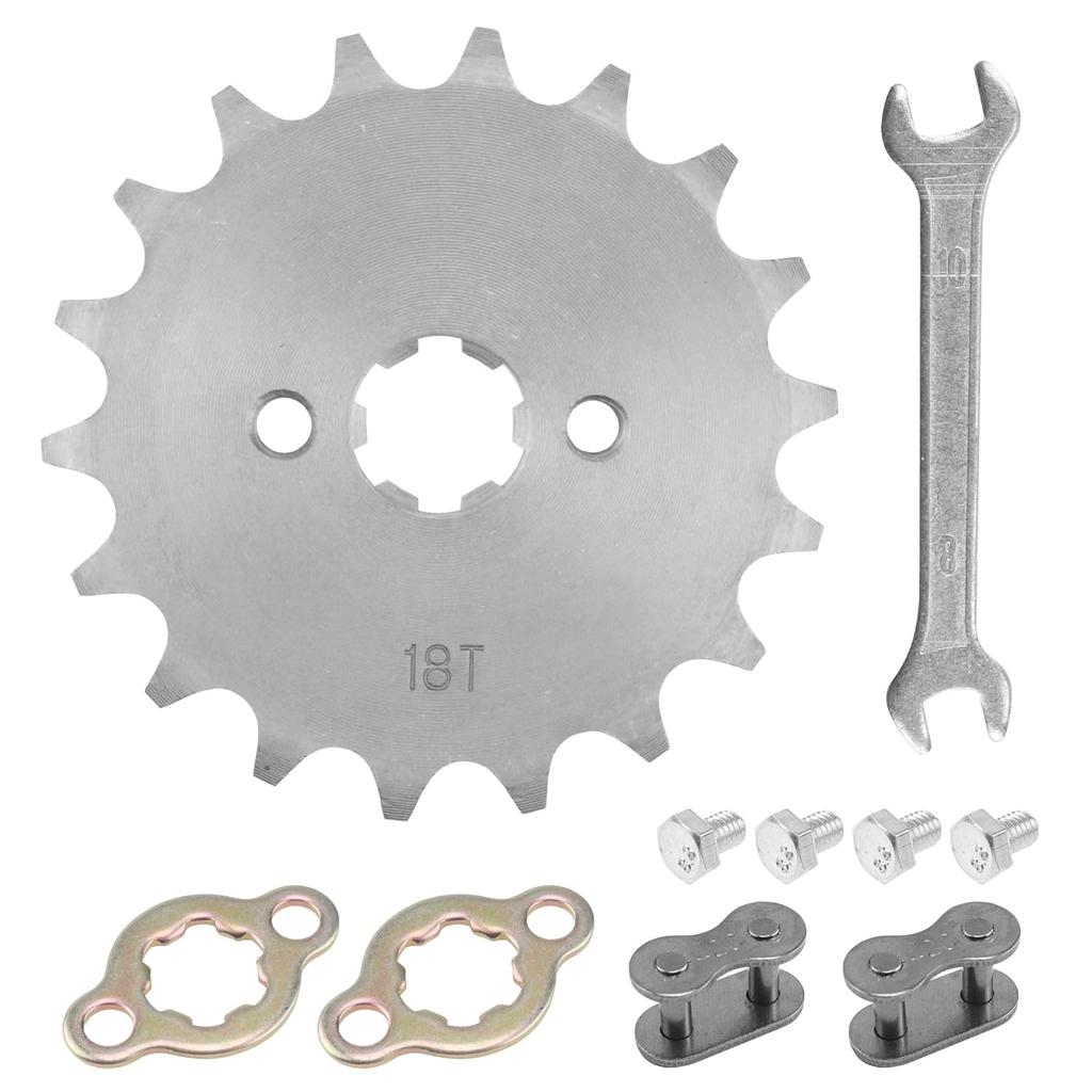 PRO BAT 420 18T 17mm Front Engine Sprocket 125cc 140cc 150cc 160cc TaoTao Loncin Lifan Zongshen Roketa Coolster Sunl Chinese ATV Quad Dirt Pit Mini