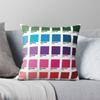 Tinten van Pantone Kleuren Vierk Kussensloop Polyester Linnen Fluweel Bedrukt Rits Decor Kussensloop Huis Kussenhoes