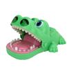 Animal Teeth Biting Toy Funny Plastic Biting Finger Game Animal Teeth Toy for Children Green