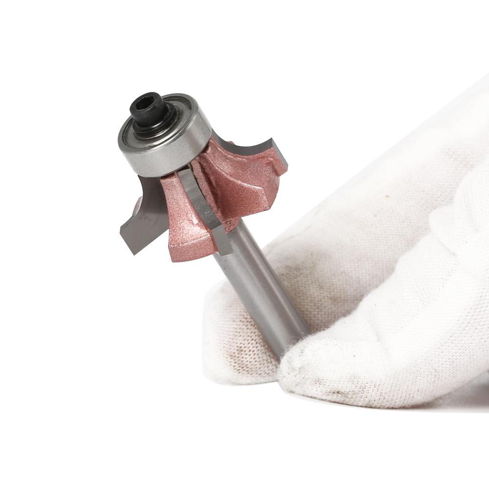 Four-Blade Rounded Corner Knife, Edge Banding Knife, Forward Rotation And Reverse Rotation, Double R Line Knife, Woodworking Decoration Cabinet Door