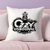 Cântăreț principal al trupei O-Ozzy Osbourne Față de pernă Față de pernă Material Ultra Moale Prietenos cu Pielea Confort ca un Nor & Fermoar Ascuns