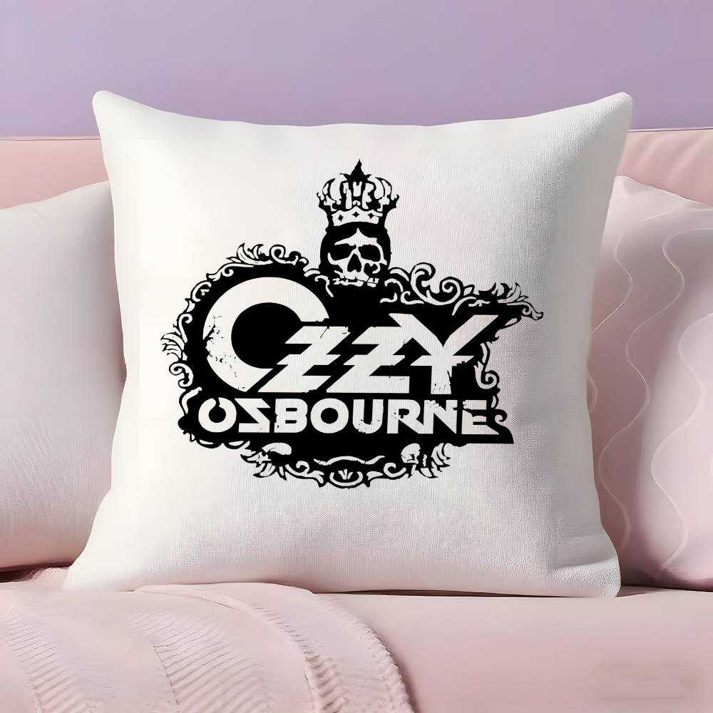 Cântăreț principal al trupei O-Ozzy Osbourne Față de pernă Față de pernă Material Ultra Moale Prietenos cu Pielea Confort ca un Nor & Fermoar Ascuns