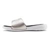 Under Armour Playmaker Fixed Strap Comfortable Rubber Sole Slide Sandals Women sandals Silver Gray 3000063-002