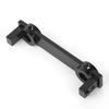 Front Rear Bumper Mount Anti Collision Plate Fixed Fits for RGT 1 10 Rock Cruiser EX86100 RC Buggy Truck(Black R86019BL